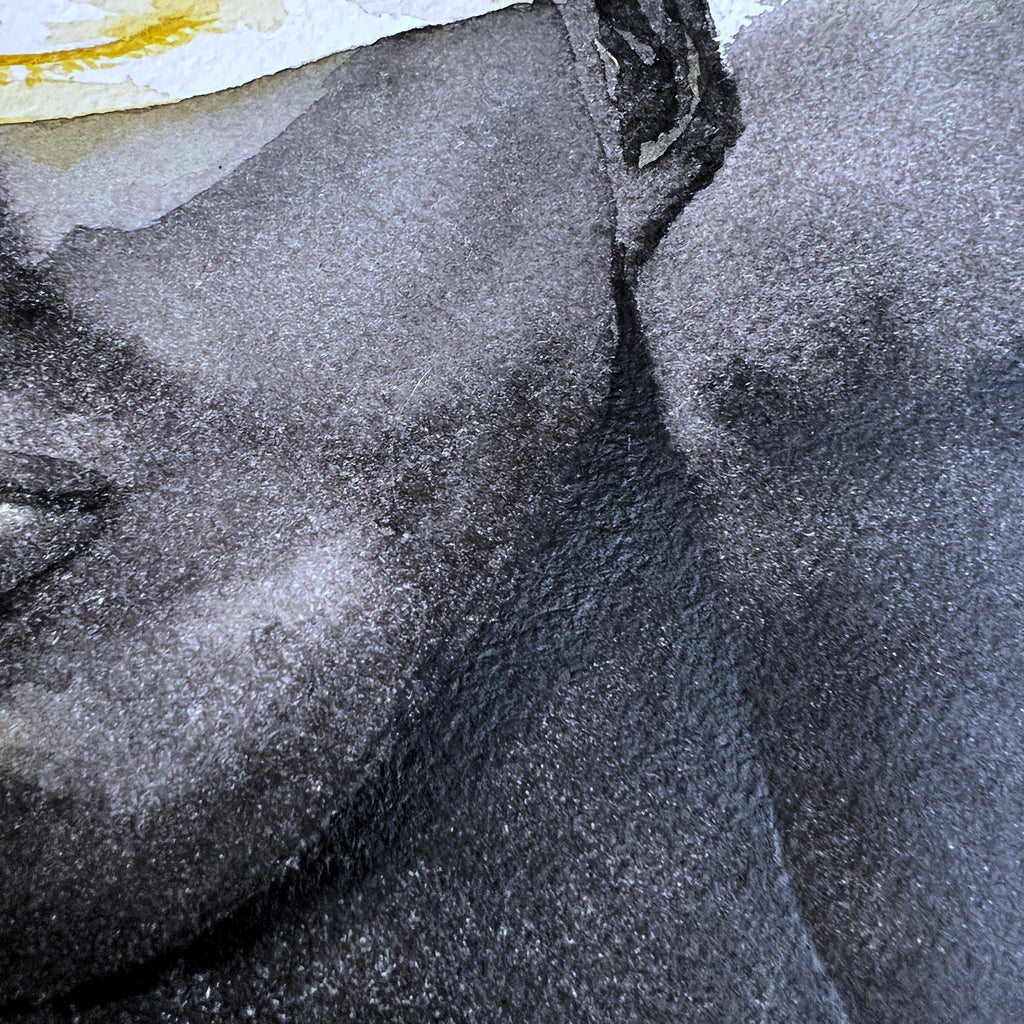 Light in the Darkness (Original Ink and Watercolor)