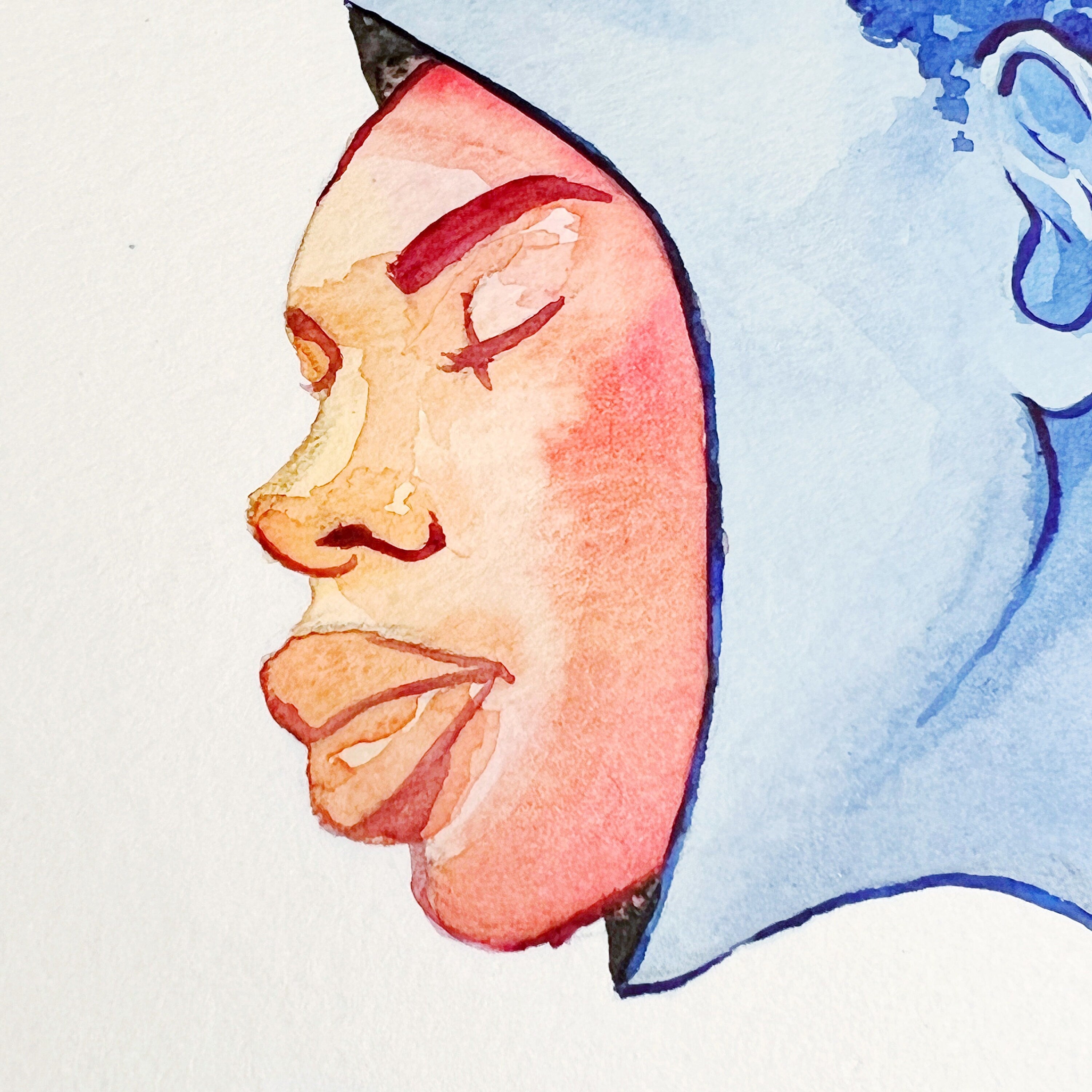 Inners (Original Ink and Watercolor)