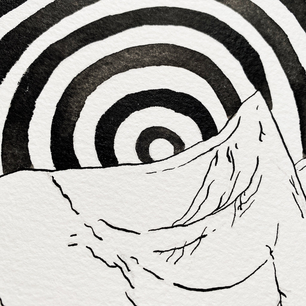 Hypno (Original Ink and Watercolor)