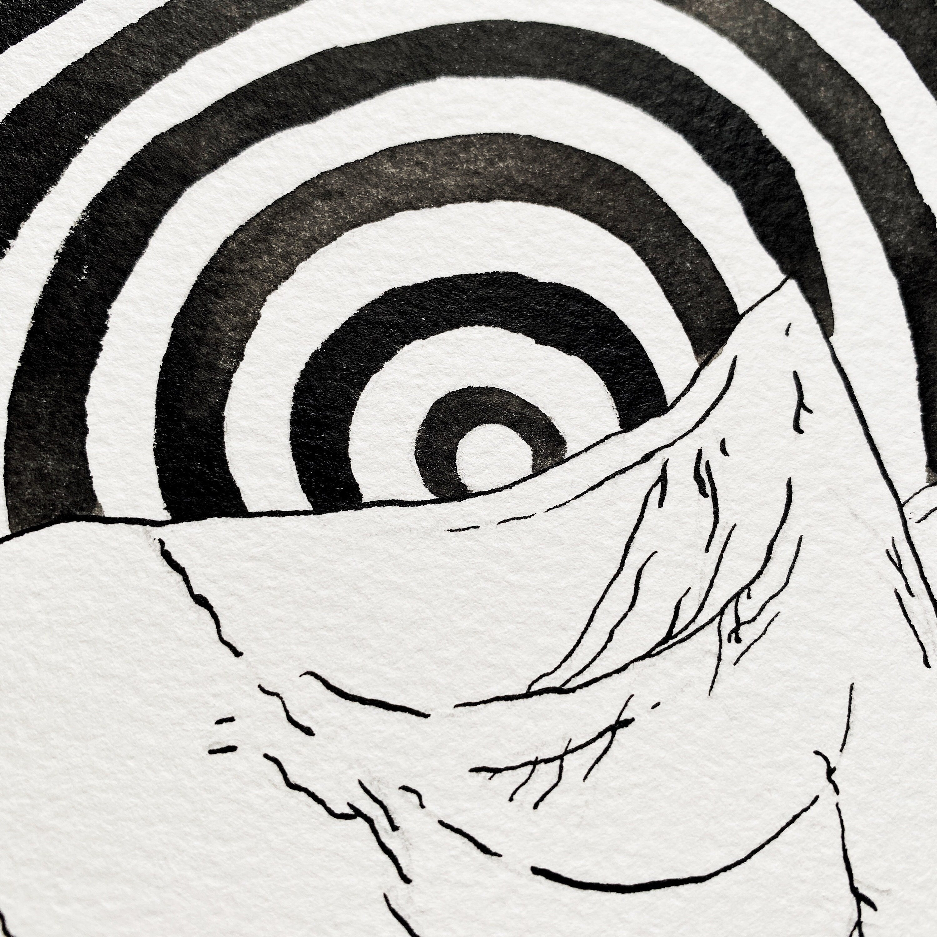 Hypno (Original Ink and Watercolor)