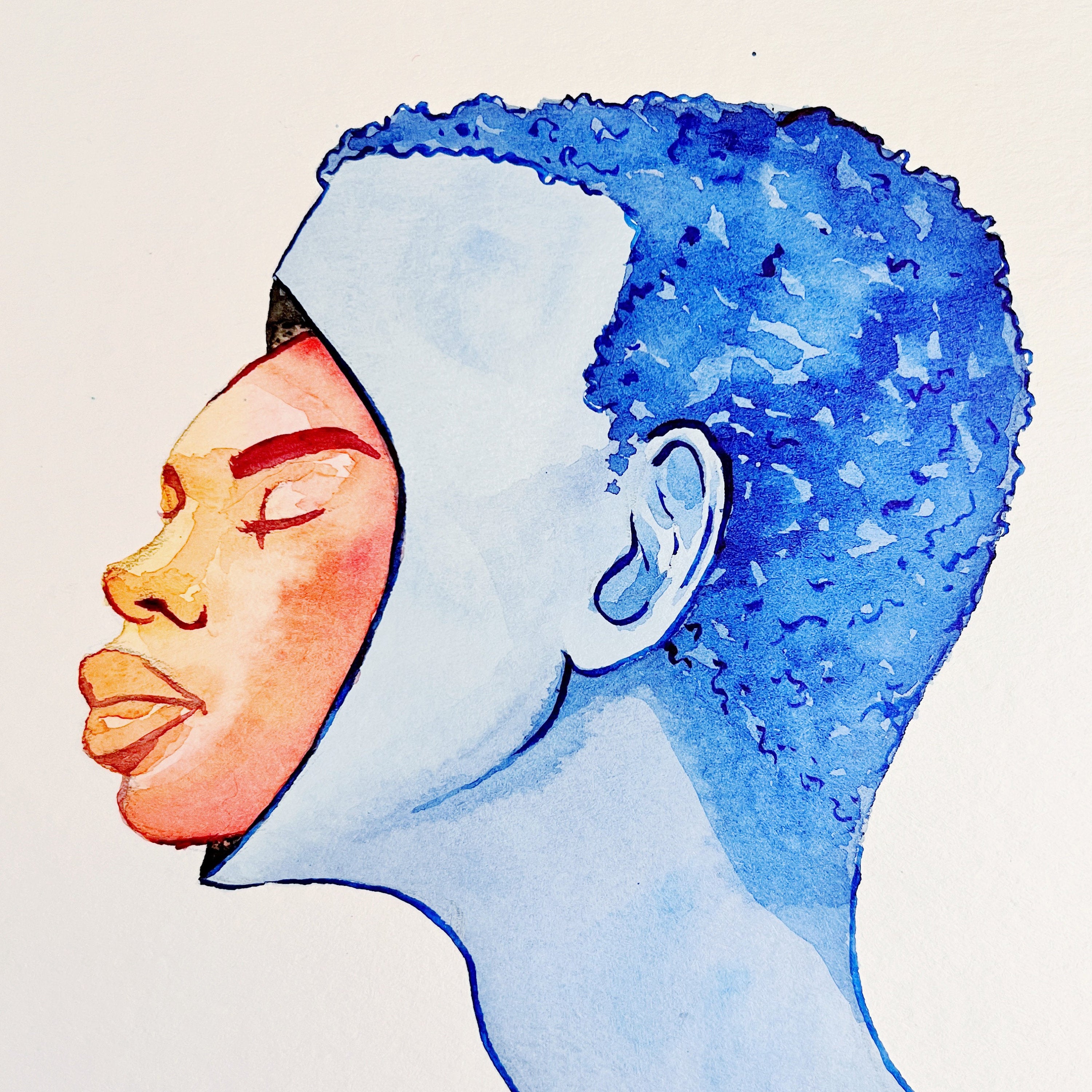 Inners (Original Ink and Watercolor)