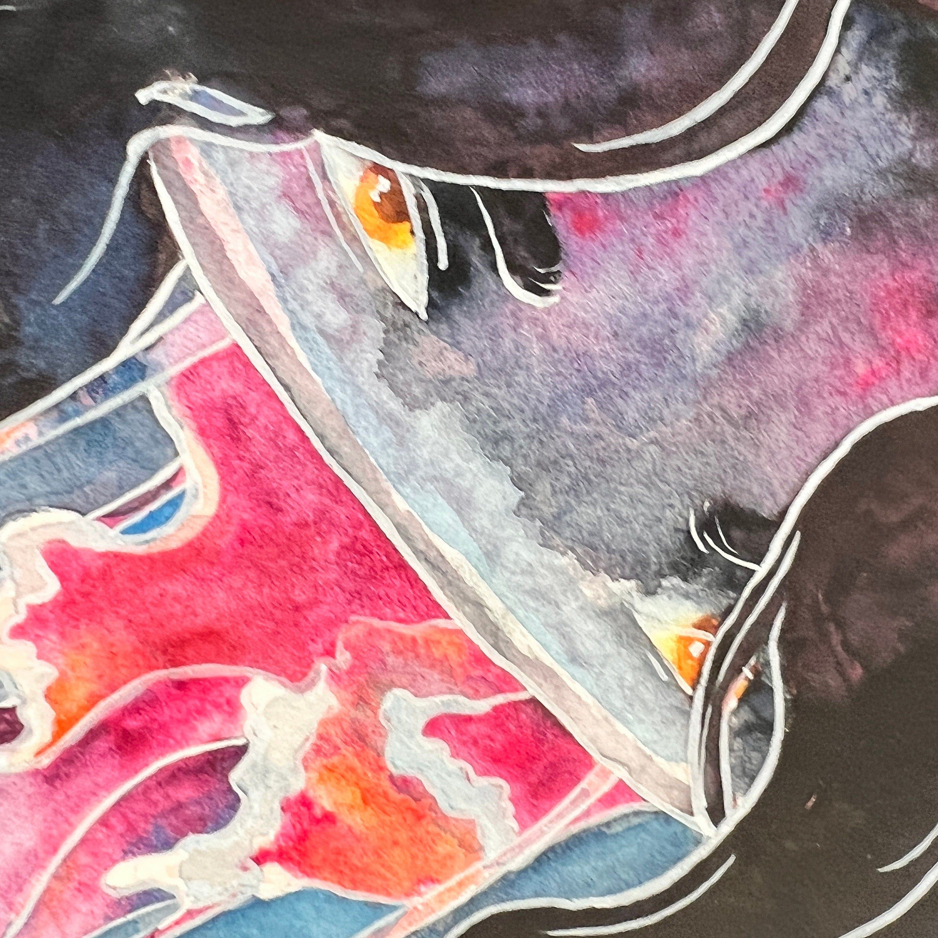 Jelly (Original Ink and Watercolor)