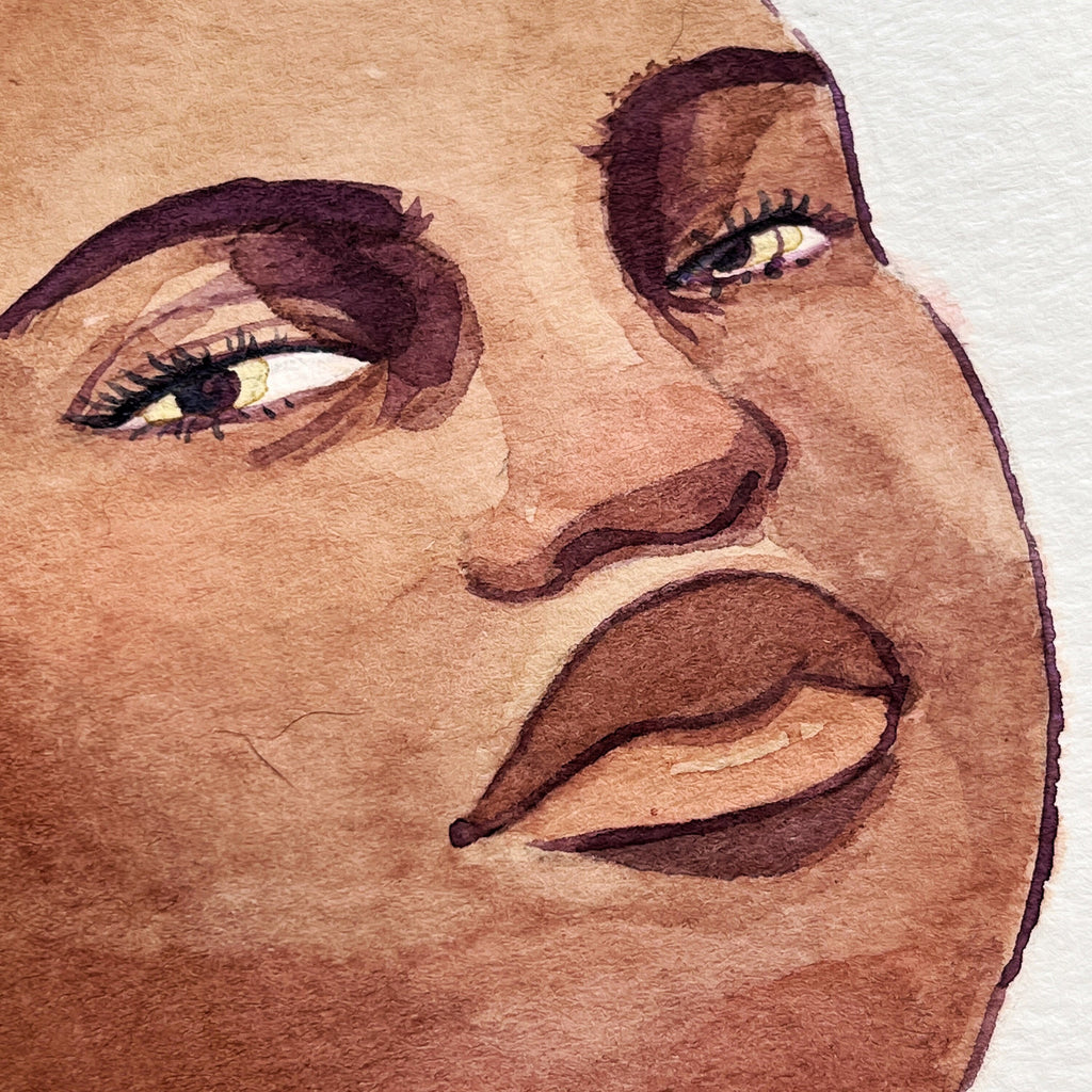 Hiding Place (Original Ink and Watercolor)