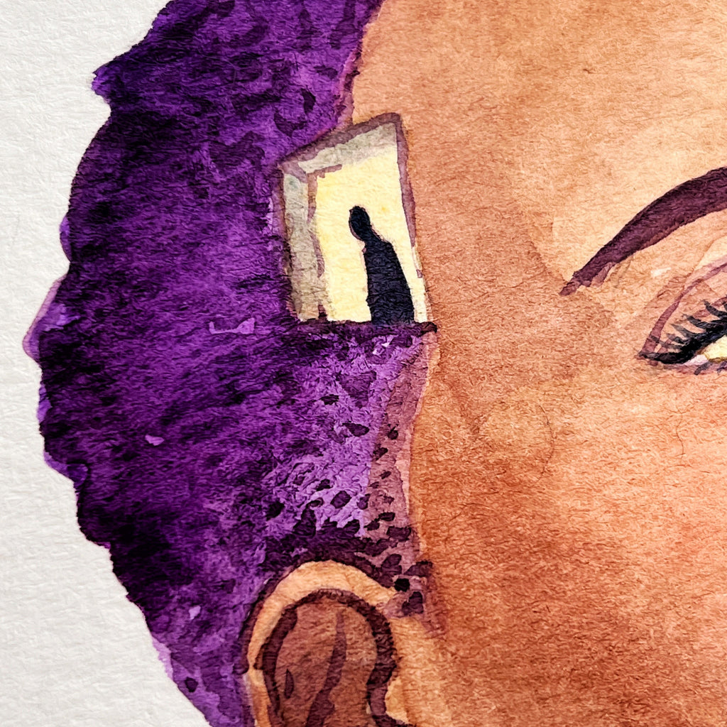 Hiding Place (Original Ink and Watercolor)