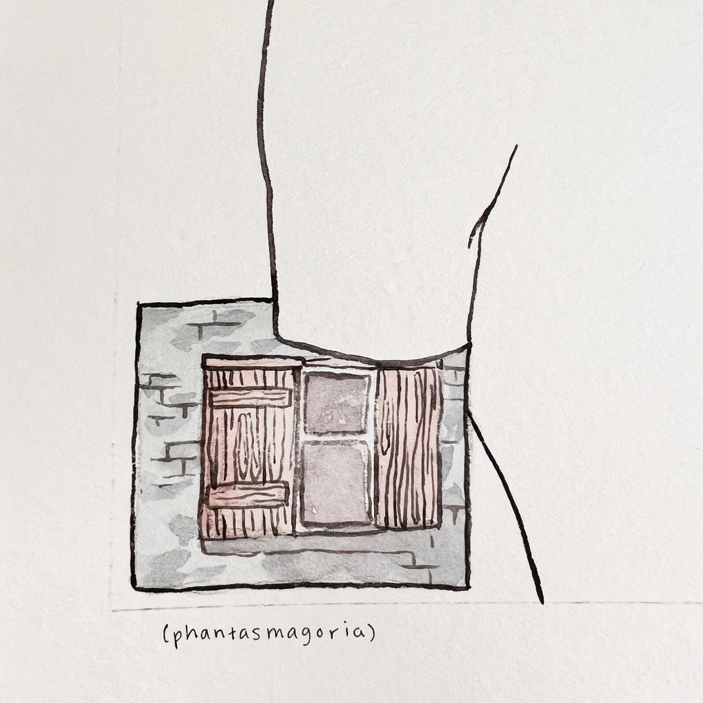 Dream (Original Ink and Watercolor)