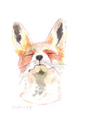 The "Boop-able" Portrait: Custom Hand-Painted Fox