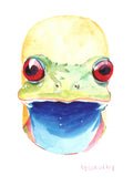The "Boop-able" Portrait: Custom Hand-Painted Frog