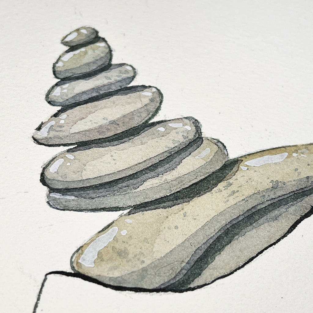 Peace (Original Ink and Watercolor)