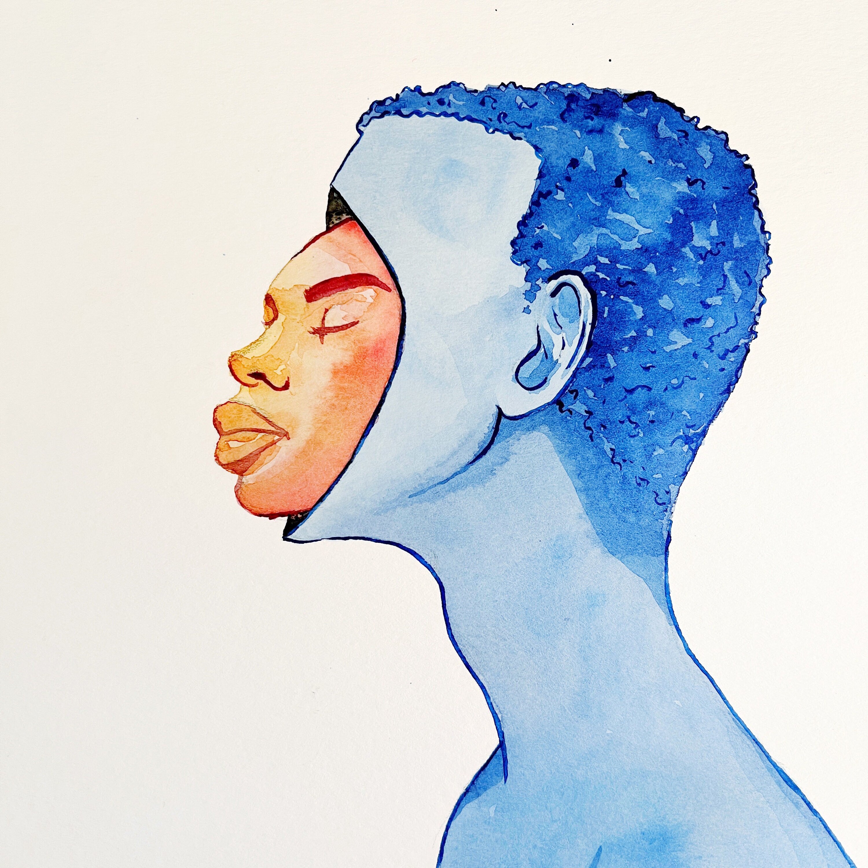 Inners (Original Ink and Watercolor)