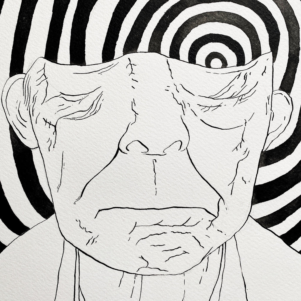 Hypno (Original Ink and Watercolor)