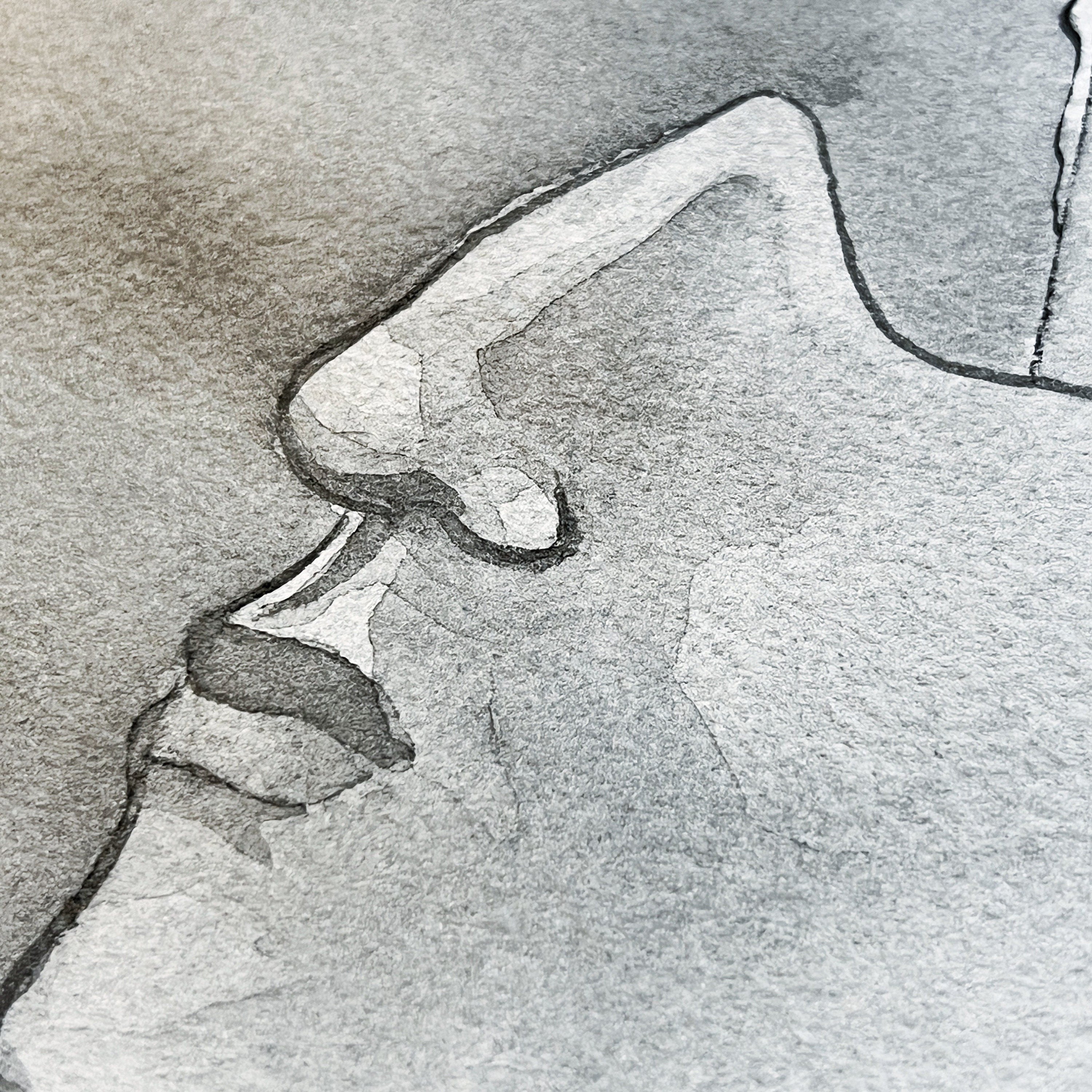 Snuffed (Original Ink and Watercolor)