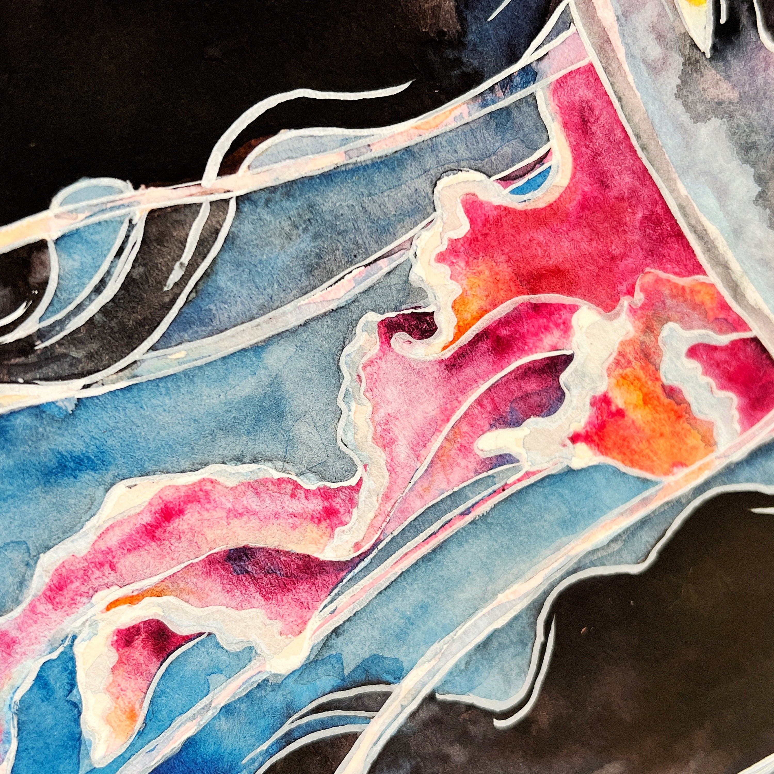 Jelly (Original Ink and Watercolor)