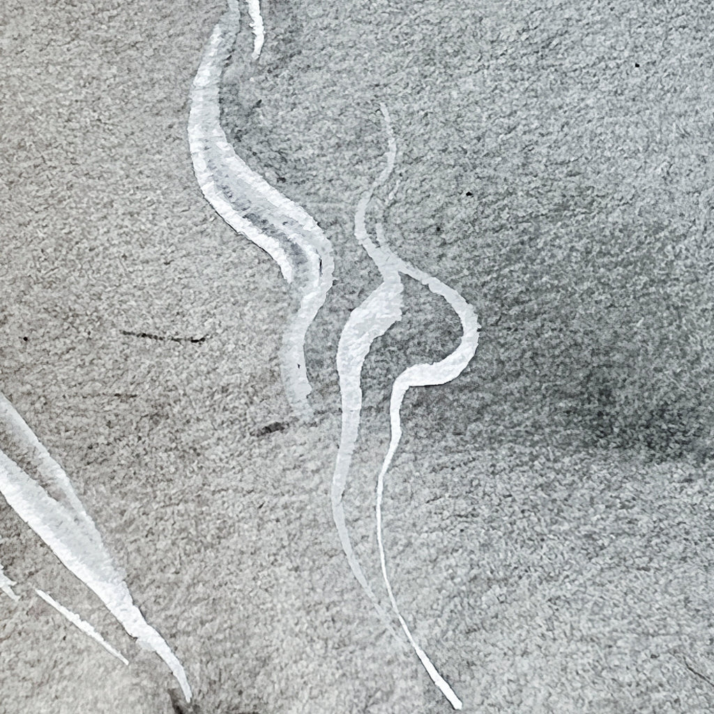 Snuffed (Original Ink and Watercolor)